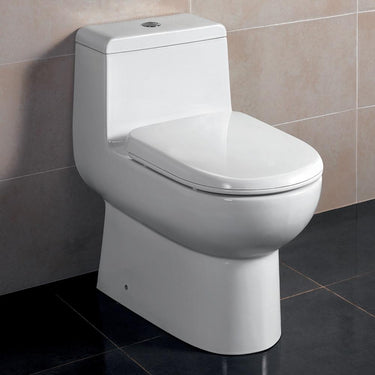 Fresca Antila One-Piece Dual Flush Toilet w/ Soft Close Seat Toilets Fresca